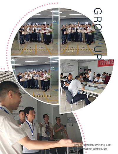 現(xiàn)場(chǎng)考試及全體留影 現(xiàn)場(chǎng)考試及全體留影